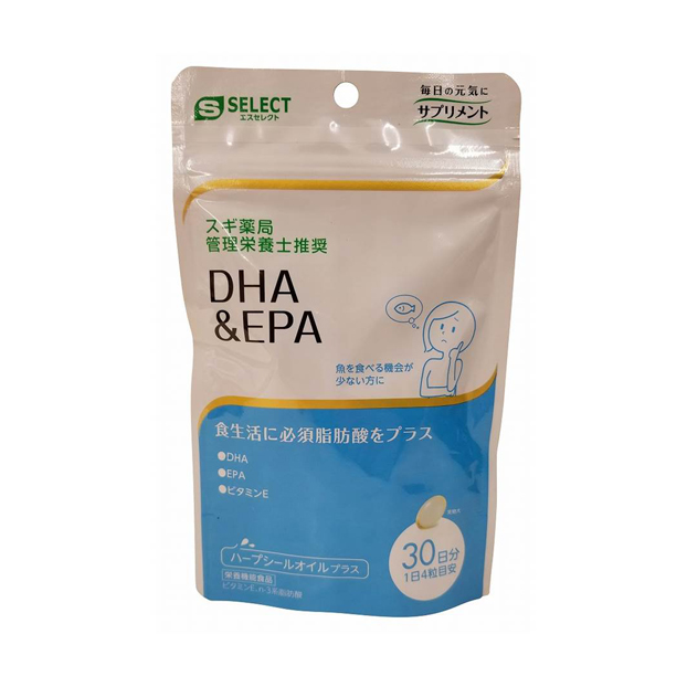 スギ薬局 ポイント交換サイト / エスセレクト DHA・EPA 30日分